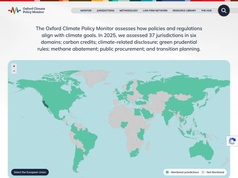 Climate Policy Monitor